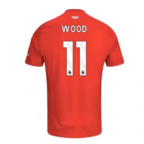 2024-2025 Nottingham Forest Home Shirt (Wood 11) 2024-2025 Nottingham Forest Home Shirt (Wood 11)