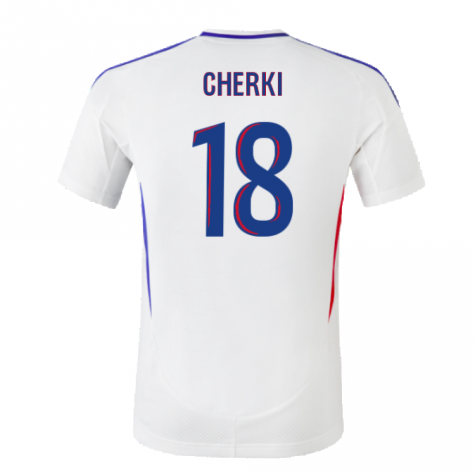 2024-2025 Olympique Lyon Home Shirt (Cherki 18) 2024-2025 Olympique Lyon Home Shirt (Cherki 18)