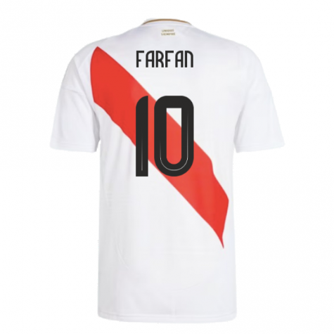 2024-2025 Peru Home Shirt (Farfan 10) 2024-2025 Peru Home Shirt (Farfan 10)