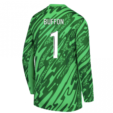 2024-2025 PSG Home Goalkeeper Shirt (Green) (Buffon 1) 2024-2025 PSG Home Goalkeeper Shirt (Green) (Buffon 1)