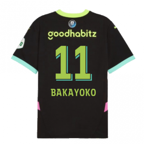 2024-2025 PSV Eindhoven Away Shirt (Bakayoko 11) 2024-2025 PSV Eindhoven Away Shirt (Bakayoko 11)