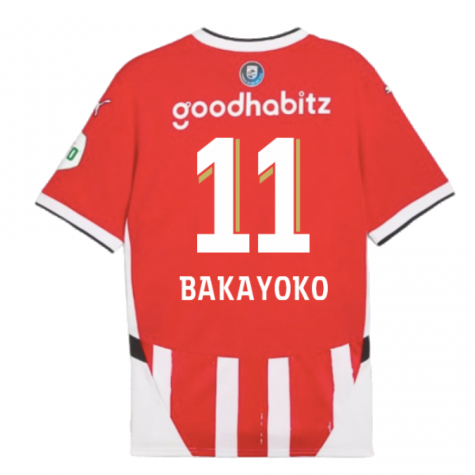 2024-2025 PSV Eindhoven Home Shirt (Bakayoko 11) 2024-2025 PSV Eindhoven Home Shirt (Bakayoko 11)