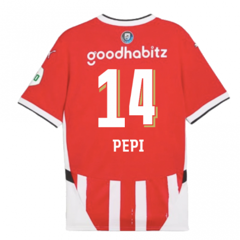 2024-2025 PSV Eindhoven Home Shirt (Pepi 14) 2024-2025 PSV Eindhoven Home Shirt (Pepi 14)
