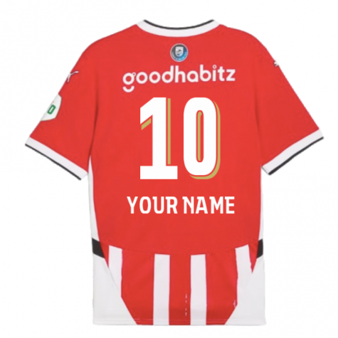 2024-2025 PSV Eindhoven Home Shirt (Your Name) 2024-2025 PSV Eindhoven Home Shirt (Your Name)