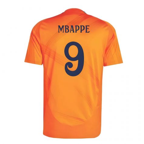 2024-2025 Real Madrid Authentic Away Shirt (Mbappe 9) 2024-2025 Real Madrid Authentic Away Shirt (Mbappe 9)