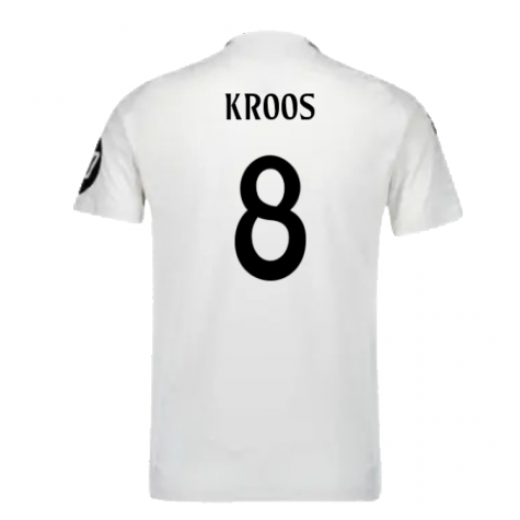 2024-2025 Real Madrid Authentic Home Shirt (Kroos 8) 2024-2025 Real Madrid Authentic Home Shirt (Kroos 8)