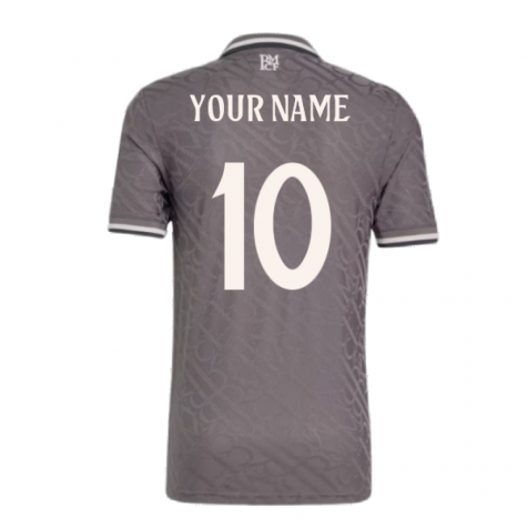2024-2025 Real Madrid Authentic Third Shirt (Your Name) 2024-2025 Real Madrid Authentic Third Shirt (Your Name)