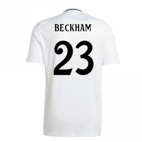 2024-2025 Real Madrid Home Shirt (Beckham 23) 2024-2025 Real Madrid Home Shirt (Beckham 23)