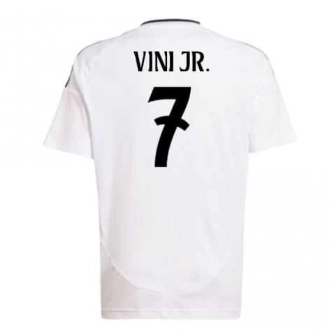 2024-2025 Real Madrid Home Shirt (Kids) (Vini Jr. 7) 2024-2025 Real Madrid Home Shirt (Kids) (Vini Jr. 7)