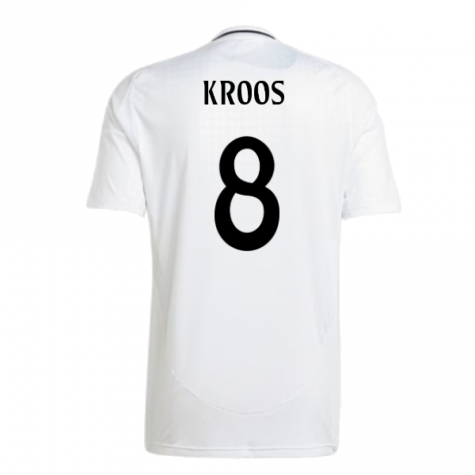 2024-2025 Real Madrid Home Shirt (Kroos 8) 2024-2025 Real Madrid Home Shirt (Kroos 8)