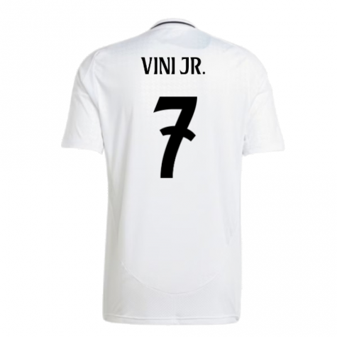2024-2025 Real Madrid Home Shirt (Vini Jr. 7) 2024-2025 Real Madrid Home Shirt (Vini Jr. 7)