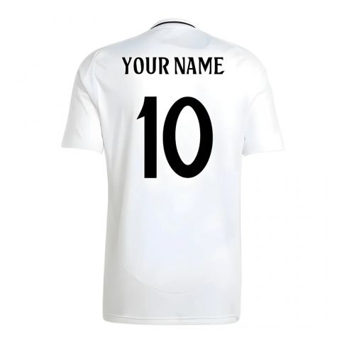 2024-2025 Real Madrid Home Shirt (Your Name) 2024-2025 Real Madrid Home Shirt (Your Name)