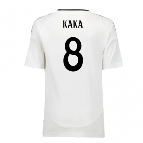 2024-2025 Real Madrid Home Youth Kit (Kaka 8) 2024-2025 Real Madrid Home Youth Kit (Kaka 8)