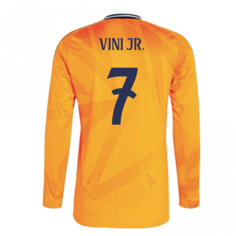 2024-2025 Real Madrid Long Sleeve Away Shirt (Vini Jr. 7) 2024-2025 Real Madrid Long Sleeve Away Shirt (Vini Jr. 7)