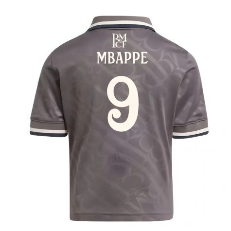 2024-2025 Real Madrid Third Mini Kit (Mbappe 9) 2024-2025 Real Madrid Third Mini Kit (Mbappe 9)