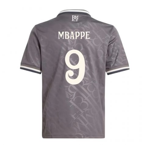 2024-2025 Real Madrid Third Shirt (Kids) (Mbappe 9) 2024-2025 Real Madrid Third Shirt (Kids) (Mbappe 9)