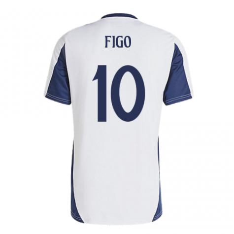 2024-2025 Real Madrid Training Shirt (White) (Figo 10) 2024-2025 Real Madrid Training Shirt (White) (Figo 10)