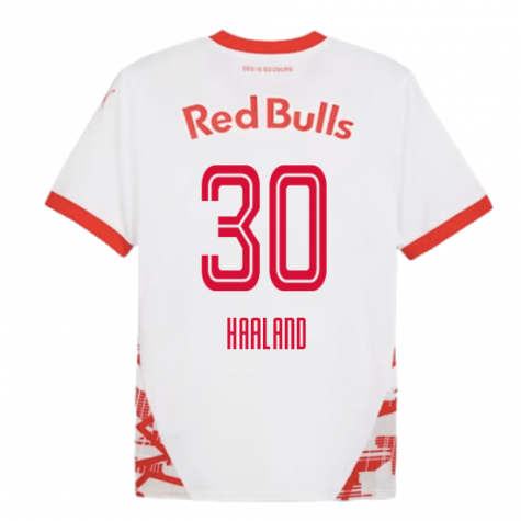 2024-2025 Red Bull Salzburg Home Shirt (Haaland 30) 2024-2025 Red Bull Salzburg Home Shirt (Haaland 30)