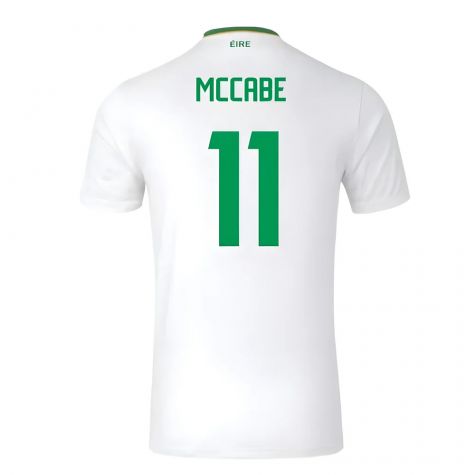 2024-2025 Republic of Ireland Away Shirt (McCabe 11) 2024-2025 Republic of Ireland Away Shirt (McCabe 11)