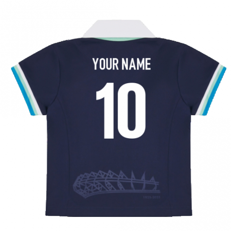 2024-2025 Scotland Rugby Home Baby Shirt (Your Name) 2024-2025 Scotland Rugby Home Baby Shirt (Your Name)