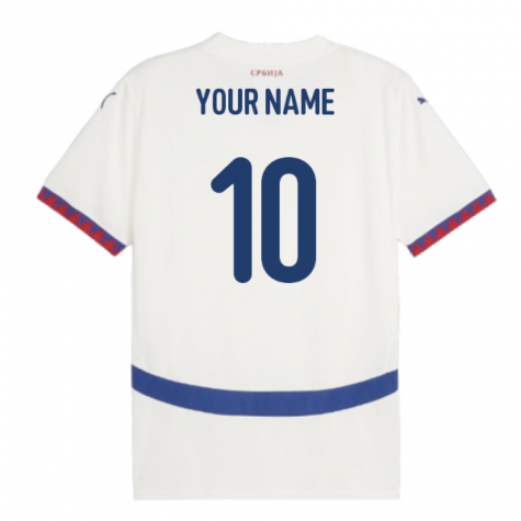 2024-2025 Serbia Away Shirt (Your Name) 2024-2025 Serbia Away Shirt (Your Name)