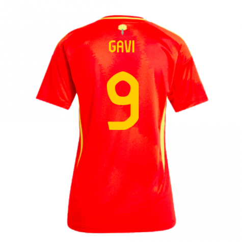 2024-2025 Spain Home Shirt (Ladies) (Gavi 9) 2024-2025 Spain Home Shirt (Ladies) (Gavi 9)