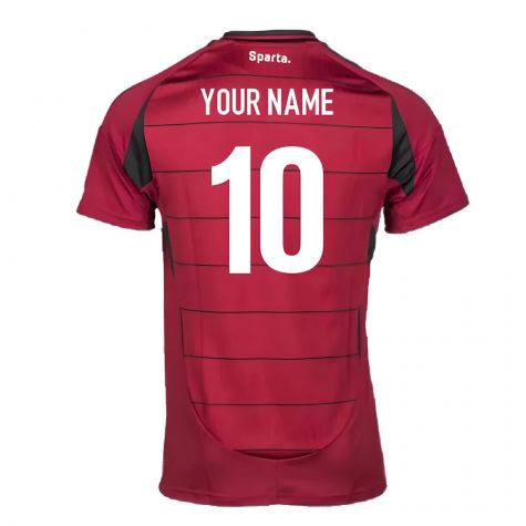 2024-2025 Sparta Prague Home Shirt (Your Name) 2024-2025 Sparta Prague Home Shirt (Your Name)