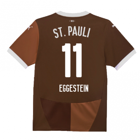 2024-2025 St Pauli Home Shirt (Eggestein 11) 2024-2025 St Pauli Home Shirt (Eggestein 11)