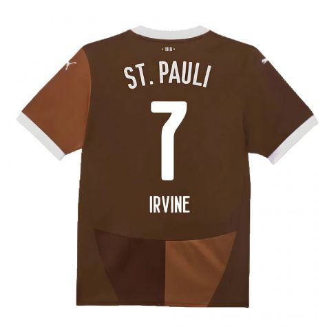 2024-2025 St Pauli Home Shirt (Irvine 7) 2024-2025 St Pauli Home Shirt (Irvine 7)