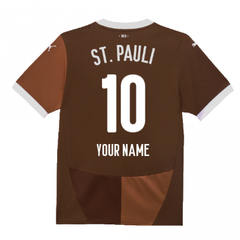 2024-2025 St Pauli Home Shirt (Your Name) 2024-2025 St Pauli Home Shirt (Your Name)