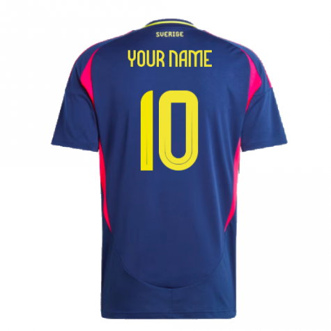 2024-2025 Sweden Away Shirt (Your Name) 2024-2025 Sweden Away Shirt (Your Name)
