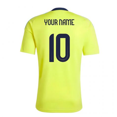 2024-2025 Sweden Home Fan Shirt (Your Name) 2024-2025 Sweden Home Fan Shirt (Your Name)