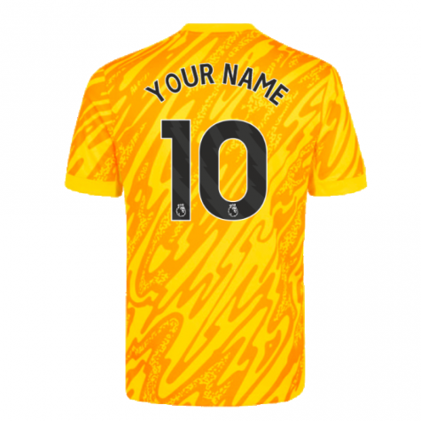 2024-2025 Tottenham Home Goalkeeper Shirt (Orange) - Kids (Your Name) 2024-2025 Tottenham Home Goalkeeper Shirt (Orange) - Kids (Your Name)