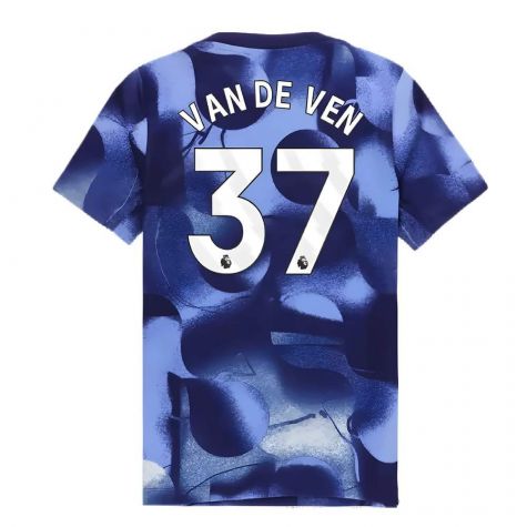 2024-2025 Tottenham Hotspur Dri-FIT Match Shirt (Blue) - Kids (Van De Ven 37) 2024-2025 Tottenham Hotspur Dri-FIT Match Shirt (Blue) - Kids (Van De Ven 37)