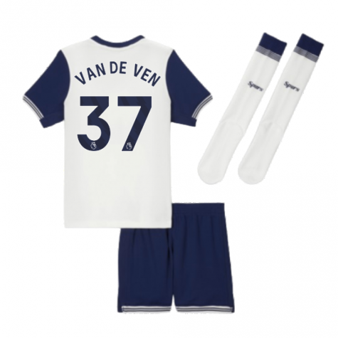 2024-2025 Tottenham Hotspur Home Mini Kit (Van De Ven 37) 2024-2025 Tottenham Hotspur Home Mini Kit (Van De Ven 37)