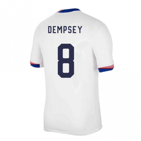 2024-2025 United States USA Home Shirt (DEMPSEY 8) 2024-2025 United States USA Home Shirt (DEMPSEY 8)
