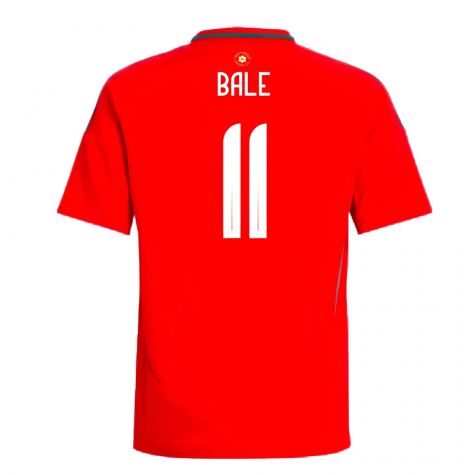 2024-2025 Wales Home Shirt - Kids (Bale 11) 2024-2025 Wales Home Shirt - Kids (Bale 11)