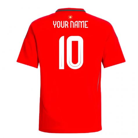 2024-2025 Wales Home Shirt - Kids (Your Name) 2024-2025 Wales Home Shirt - Kids (Your Name)