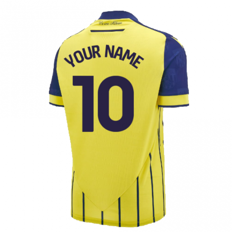 2024-2025 West Brom WBA Albion Away Shirt (Your Name) 2024-2025 West Brom WBA Albion Away Shirt (Your Name)