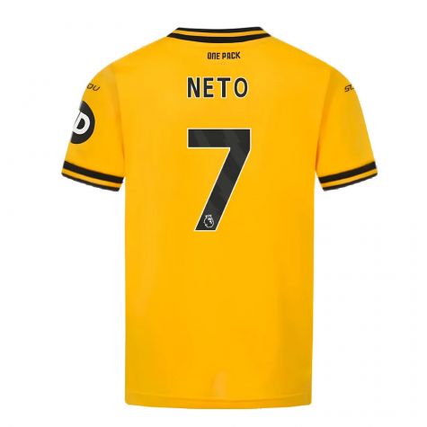 2024-2025 Wolves Home Shirt (Kids) (Neto 7) 2024-2025 Wolves Home Shirt (Kids) (Neto 7)