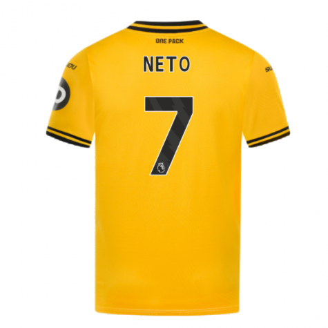 2024-2025 Wolves Home Shirt (Neto 7) 2024-2025 Wolves Home Shirt (Neto 7)