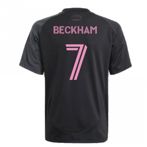 2025-2026 Inter Miami Away Shirt (Kids) (Beckham 7) 2025-2026 Inter Miami Away Shirt (Kids) (Beckham 7)