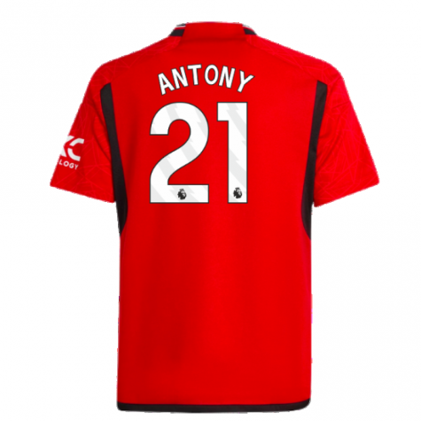 2023-2024 Man Utd Home Shirt (Kids) (Antony 21) 2023-2024 Man Utd Home Shirt (Kids) (Antony 21)