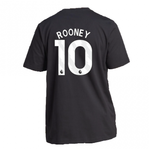 2023-2024 Man Utd DNA Graphic Tee (Black) (Rooney 10) 2023-2024 Man Utd DNA Graphic Tee (Black) (Rooney 10)