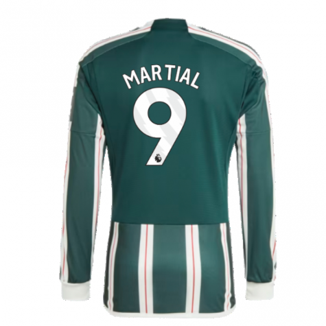 2023-2024 Man Utd Long Sleeve Away Shirt (Martial 9) 2023-2024 Man Utd Long Sleeve Away Shirt (Martial 9)