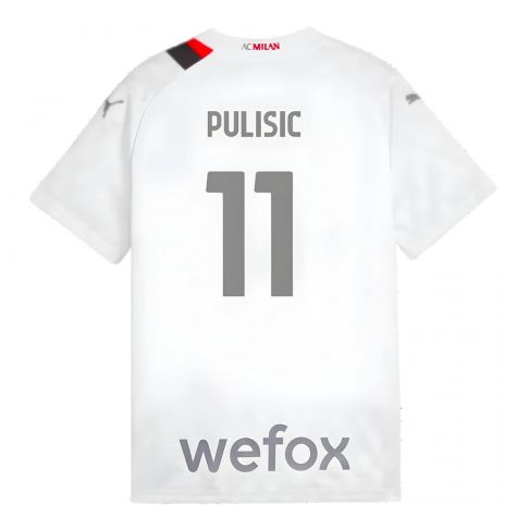 2023-2024 AC Milan Away Shirt (Kids) (Pulisic 11) 2023-2024 AC Milan Away Shirt (Kids) (Pulisic 11)