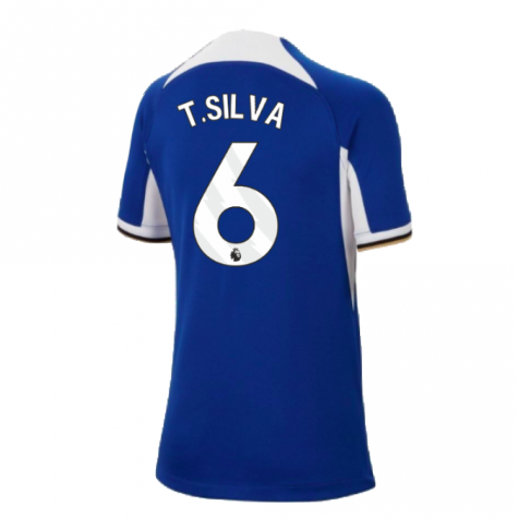 2023-2024 Chelsea Home Shirt (Kids) (T SILVA 6) 2023-2024 Chelsea Home Shirt (Kids) (T SILVA 6)