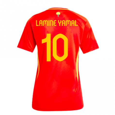 2024-2025 Spain Home Shirt (Ladies) (Lamine Yamal 17) 2024-2025 Spain Home Shirt (Ladies) (Lamine Yamal 17)