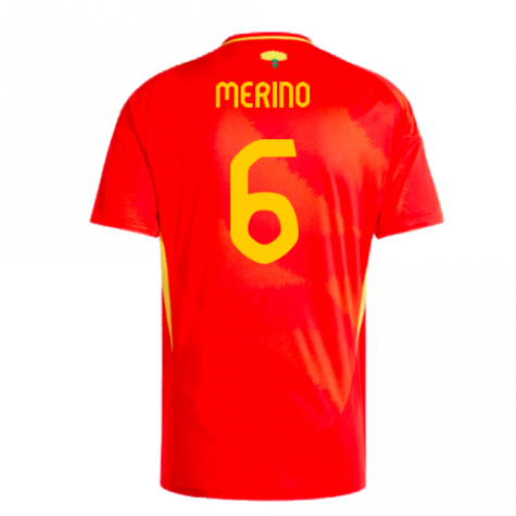 2024-2025 Spain Home Shirt (A.Iniesta 6) 2024-2025 Spain Home Shirt (A.Iniesta 6)