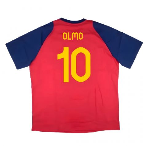 2024-2025 Spain Training Tee (Red) (A.Iniesta 6) 2024-2025 Spain Training Tee (Red) (A.Iniesta 6)